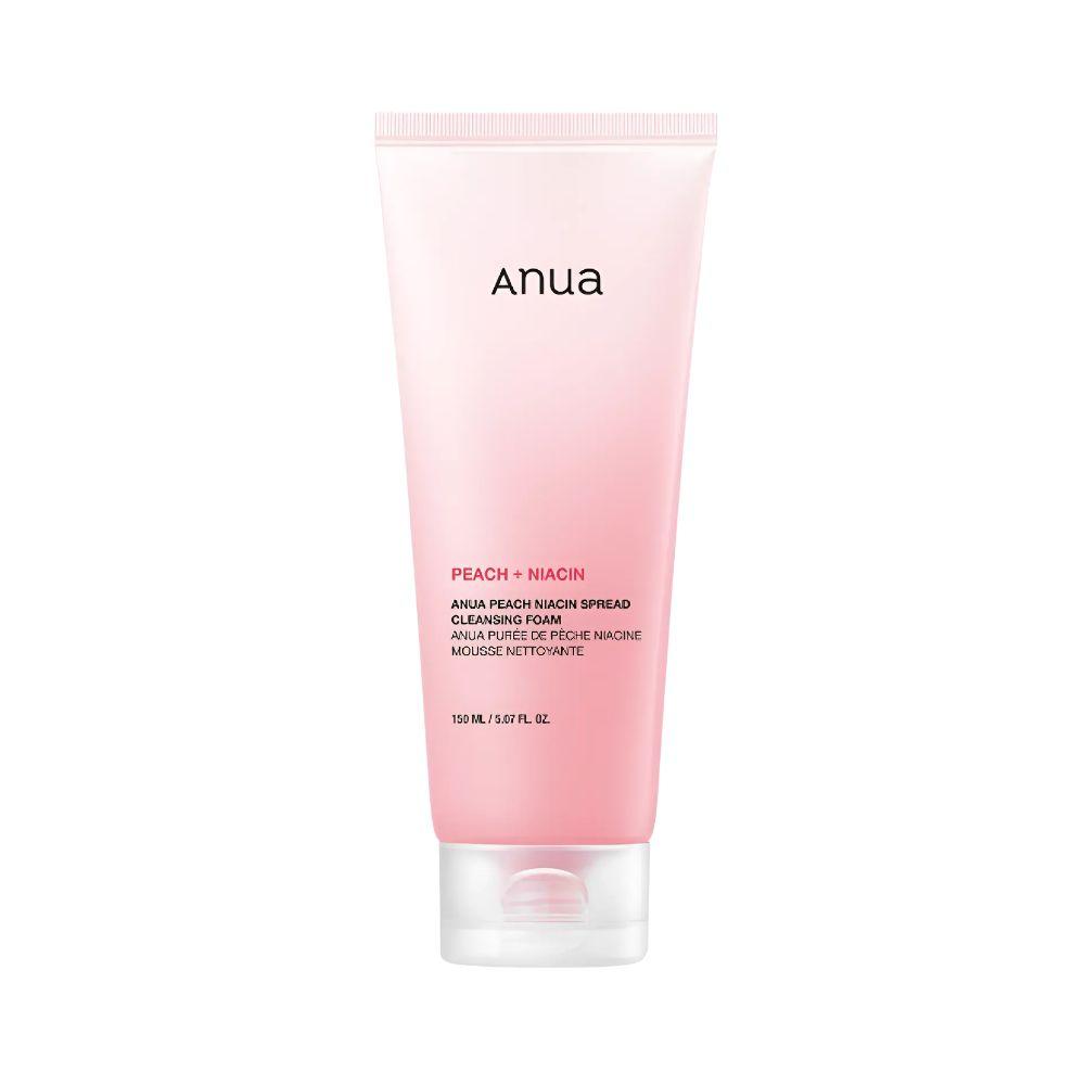 ANUA Peach 70 Niacinamide Spread Cleansing Foam Brightening Hydrating 150ml