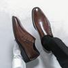 Leather Shoes Man Casual Loafers Luxury Design Slip on Male Dress Shoes Leisure Style Big Size Good Wear-resistant Sole