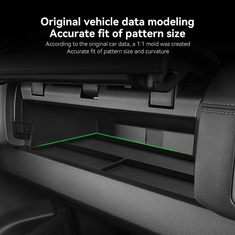 For 24-25 Mitsubishi TRITON Front Passenger Dashboard Storage Box Automotive Supplies