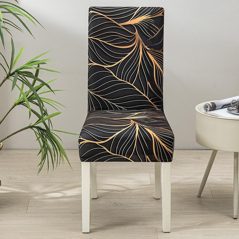 Stretch Dining Chair Cover Anti-Dirty Chair Seat Cover For Living Room,Wedding,Kitchen El,Ceremony,Banquet,Office Removable