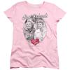 I Love Lucy Best Friends Womens T Shirt Pink Officially Licensed