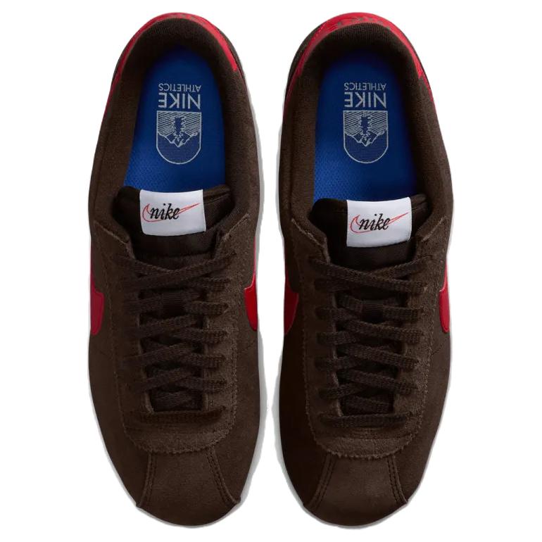 Nike Cortez Velvet Brown University Red Women Sneakers Sail IB1857-200