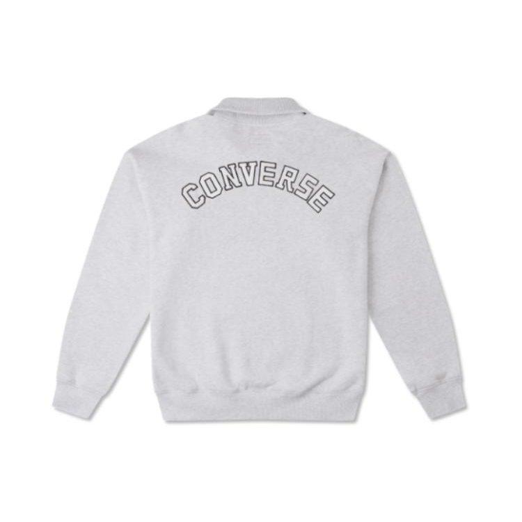 Converse ESSENTIAL SWEATSHIRT Unisex Gray 10026553-A03