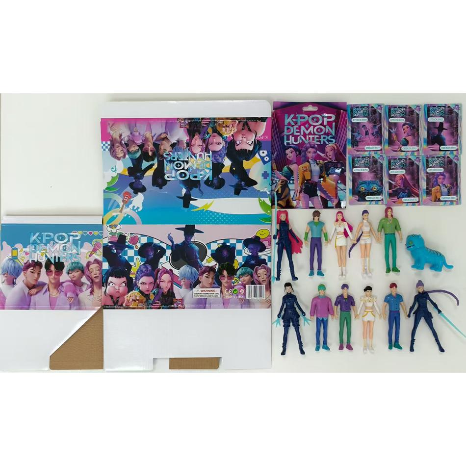 Anime Kpop Demon Hunters Figure Model Toy PVC Cartoon Gaming Peripherals Desk Decoration Collection Figures Model Toy For