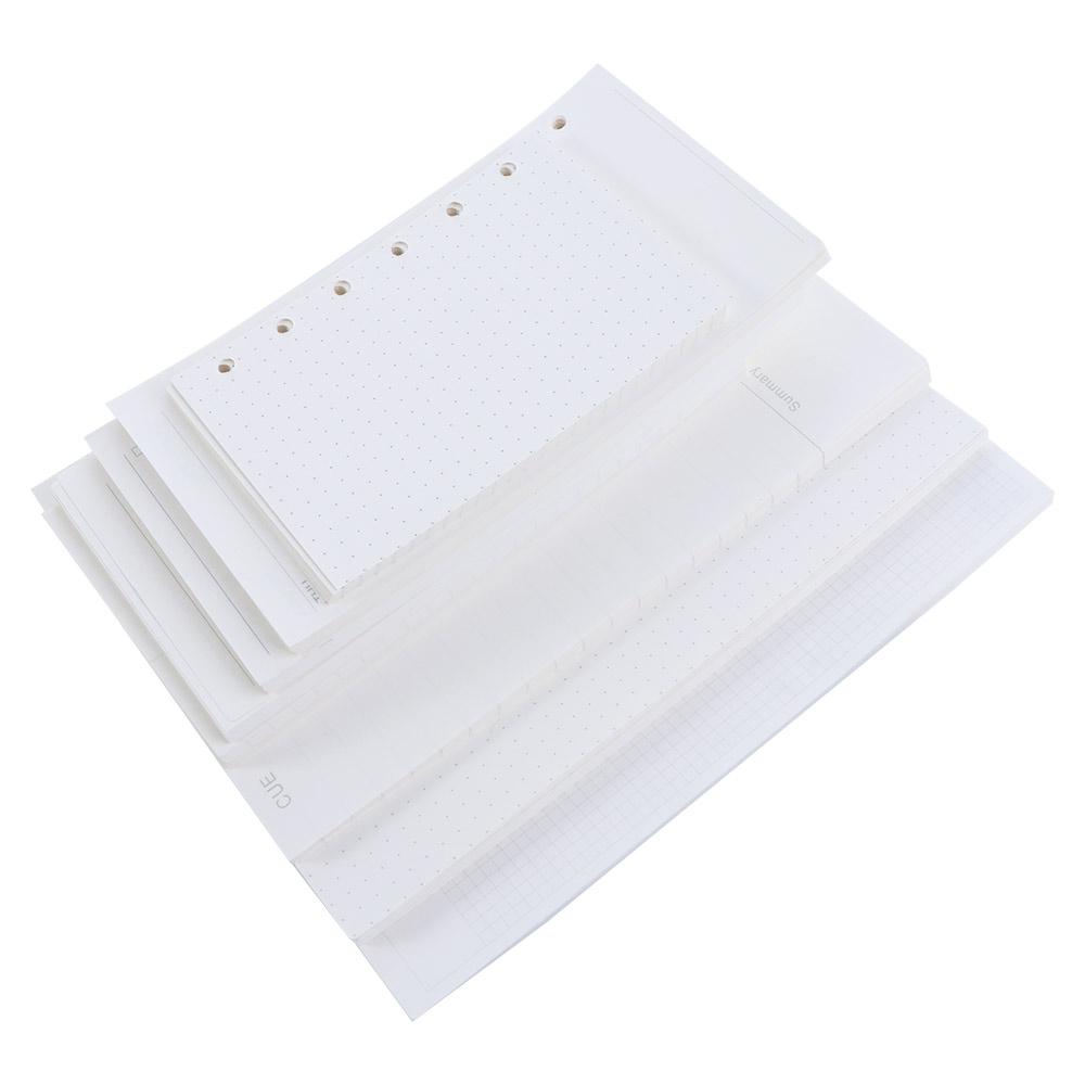 Dot A5 A6 A7 To Do List Notebook Refill Paper Refill Binder Inside Page Loose Leaf Inner Page