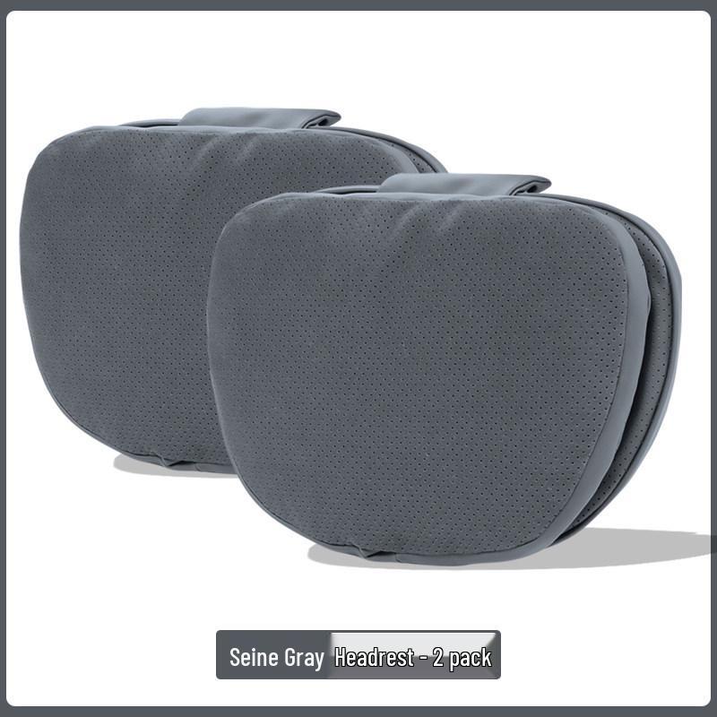 Mercedes-Benz & BMW Dual-Use Double-Layer Car Headrest & Lumbar Support Pillow