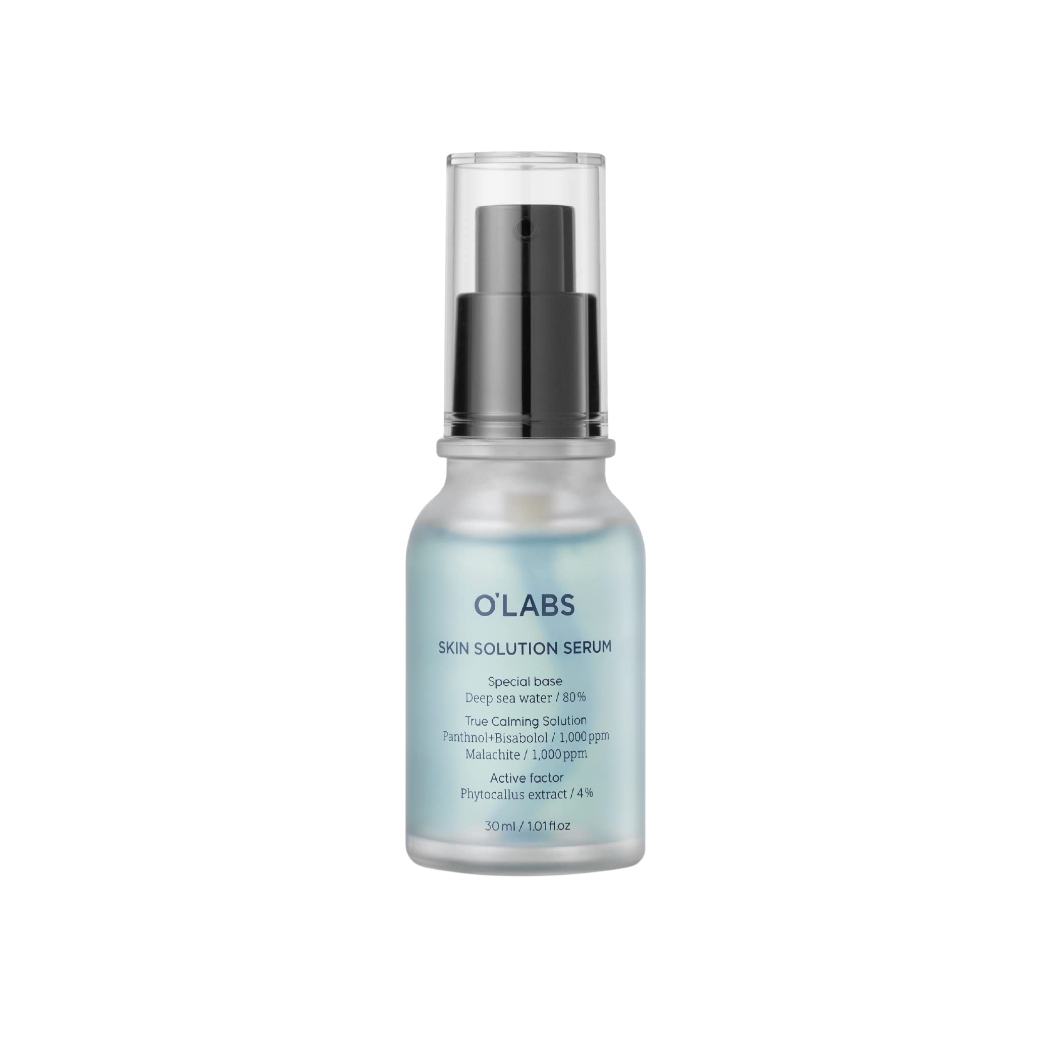 

O LABS Skin Solution Serum 30ml 1.01 fl.oz Moisturizing & Soothing Face Serum with 80% Deep Sea Water