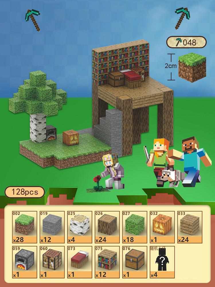 

128 шт. Магнитные строительные блоки Магнитные кубики Конструктор Набор для укладки Игрушки для малышей STEM Сенсорная развивающая игра Подарок