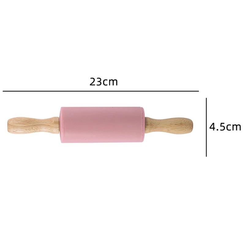 Hot Mini Wooden Rolling Pins Solid Natural Wood Rolling Pin Fondant Dough Roller Kitchen Cooking Baking Tools Accessories Crafts
