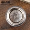 Fashion light luxury pure titanium thermos cup mini compact portable pocket cup men's business gift cup