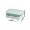Portable 1Pcs Drain Sponge Plate With Lid Dustproof Soap Dish Soap Container Soap Case Soap Box