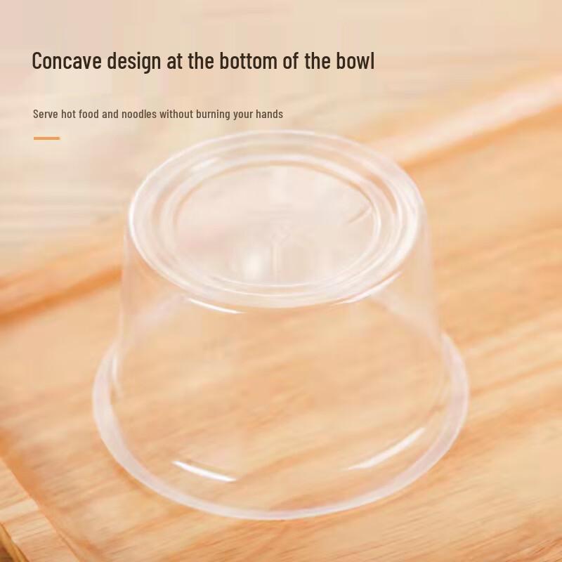 Qinglong Disposable Thickened Plastic Bowl