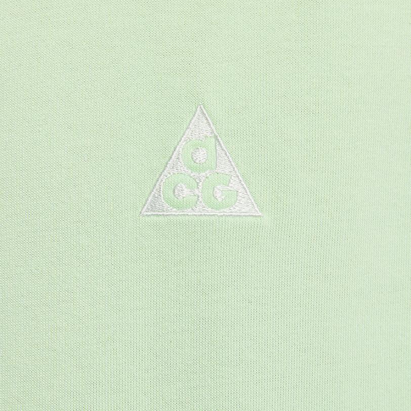 Nike Solid Color Crew Neck Short Sleeve T-Shirt Men Tops Vapor-Green DJ3643-376