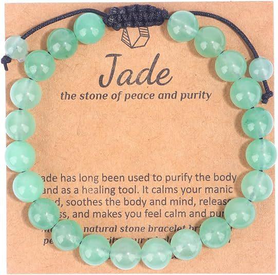 Hot Selling Natural Stone with Cardboard Beaded Elastic String Bracelet Crystal Agate Tiger Eye Stone Wholesale Bracelet Jewelry