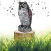 Fake Simulation Owl Statue Decoration Outdoor Statue Garden Ornament Plastic Materials Statue(1021-1)