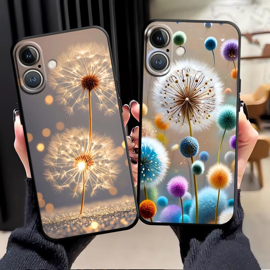 Funda Phone Cover Case for Apple IPhone 18 17 Pro Max Air 15 Pro 7 8 13 11 XR XS MAX 16 14 12 Beautiful Dandelion