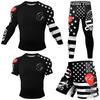 Men's Quick-Dry Fitness Compression Suit: 4-Piece Set for Running and Outdoor Activities