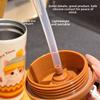 Portable 520ml Vacuum Cup Insulation Or Cooling Large Capacity Insulated Cup Cute Cat Thermal Water Bottle for Office Workers