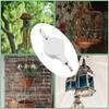 1Pcs Plant Hook Pulley, Retractable Plant Hanger Easy Reach Hanging Flower Basket for Garden Baskets Pots and Birds Feeder