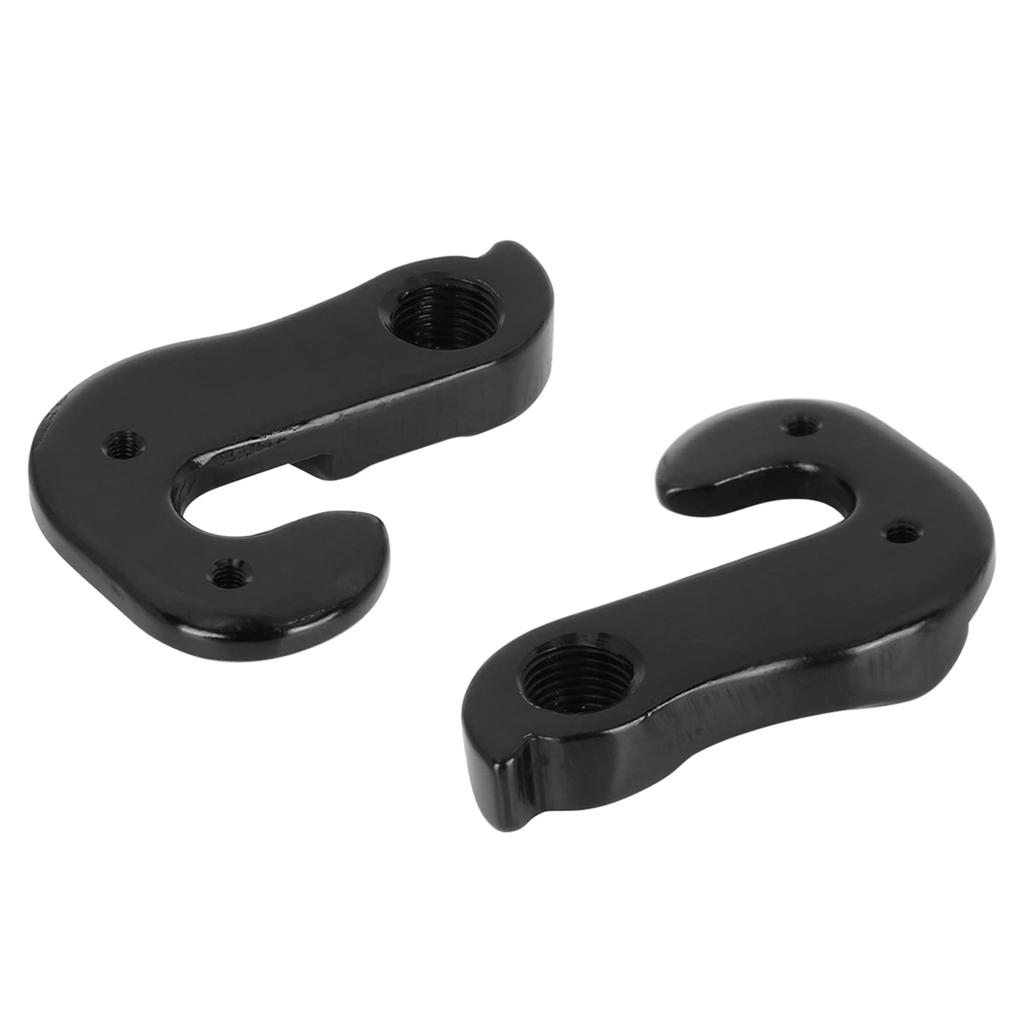 Uxcell Bicycle Tail Hooks, Aluminum Alloy Rear Derailleur Hanger Frame Gear Tail Hooks for Merida UCC, 2 Pieces