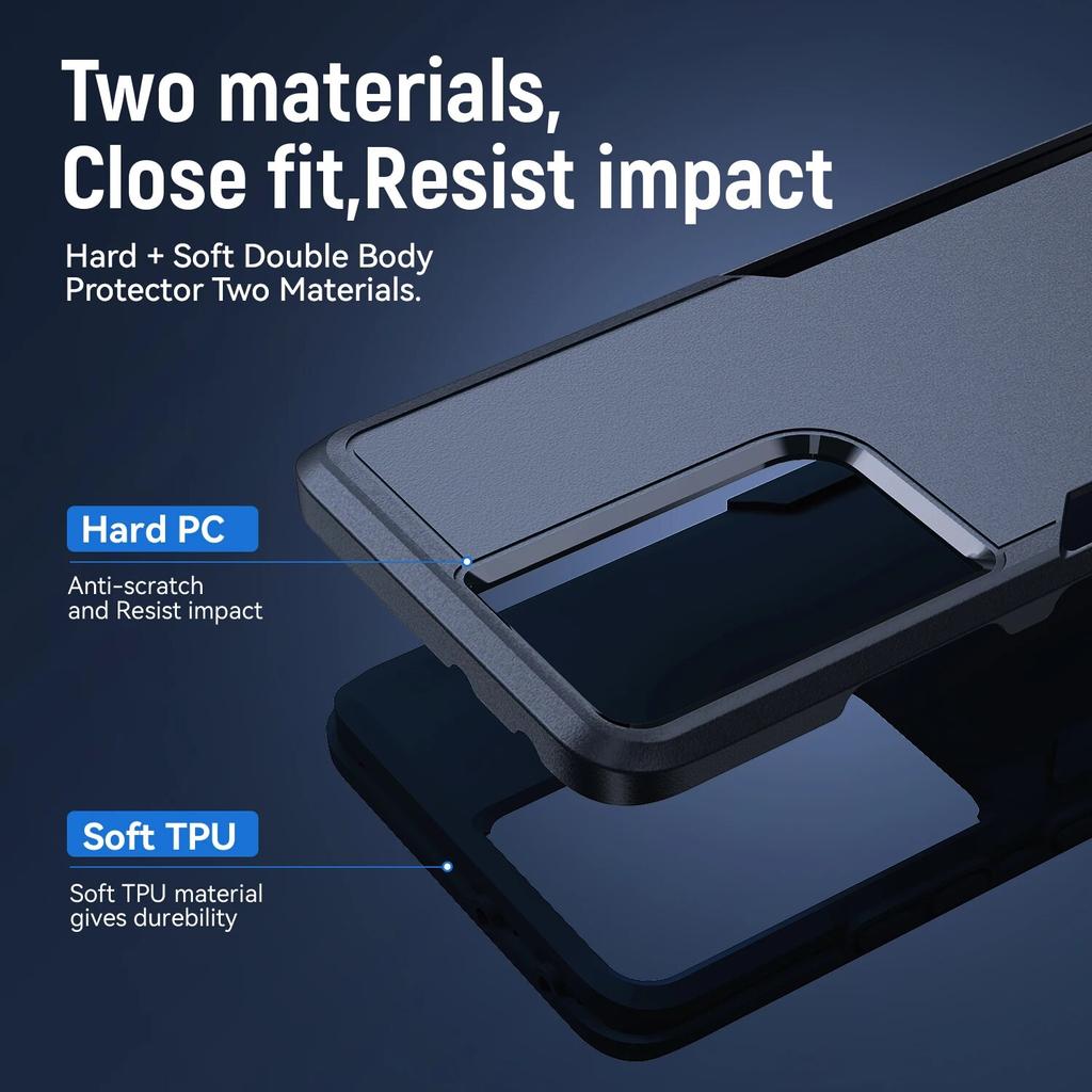 Dustproof Anti-Scratch Armor Case for Samsung Galaxy S24 Ultra S23 FE S22 S20 S21 Plus S 23 24 22 Drop Protection Fashion Bag