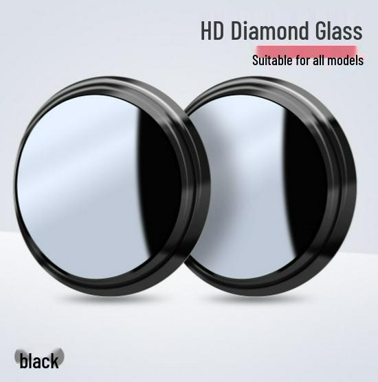 Nastavitelné 360° zrcátko mrtvého úhlu s přísavkou pro široký zpětný výhled