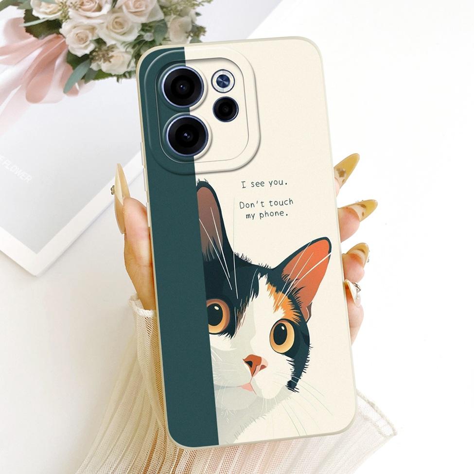 Casing For Oppo Reno 15F Cover Luxury Fashion Cute Cartoon Funny Painted Silicone Funda For Reno 15F Oppo CPH2801 Phone Case