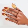 Detachable Nail Training Hand Model Magnetic Base Realistic Manicure Practice Tool Compact ABS