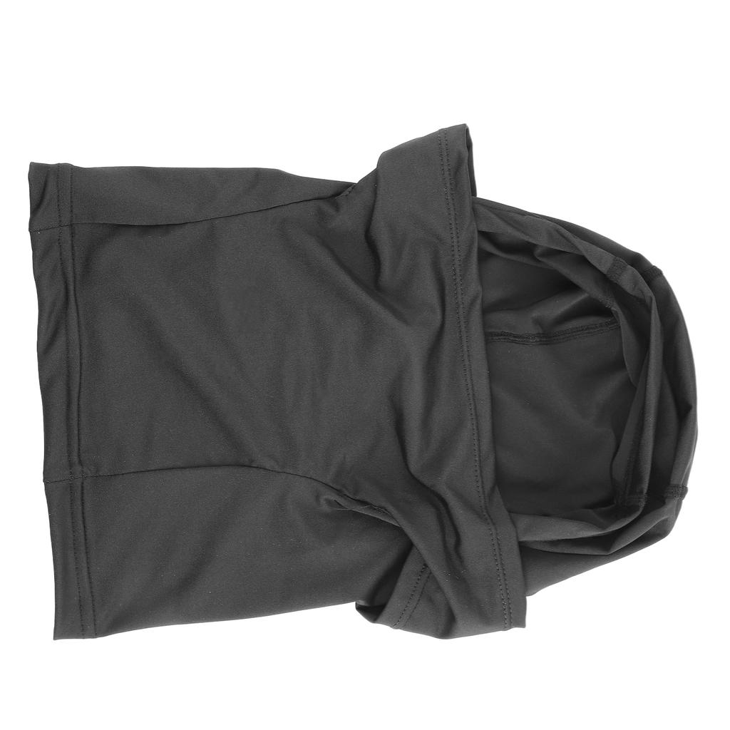 3pcs Elastic Bike Face Cover Breathable Cycling Face Cover Quick Dry Cycling Headgear UV Protection Black