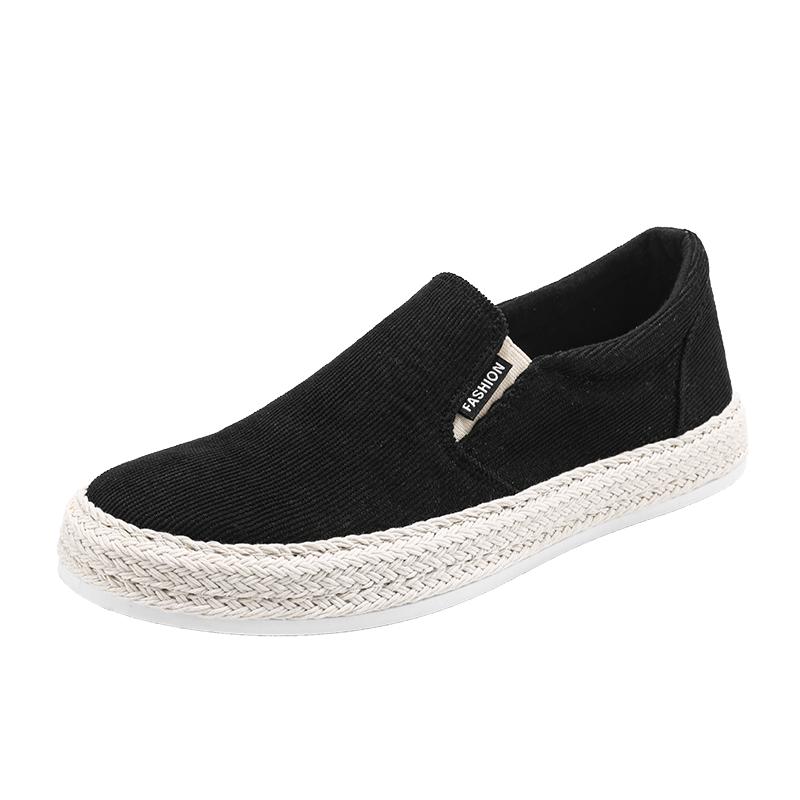 Man's Sneakers Canvas Flat Fisherman Linen Cloth Sneakers Shoes Male Summer Casual Shoes for Men Loafers Walking Shoes Male