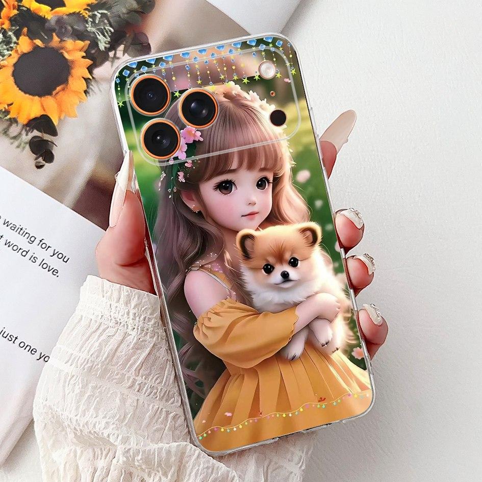 Für iPhone 17 Pro Max Hülle Coole Drachen Löwen Katze Cartoon Weiches Silikon Handy Rückseite auf iPhone 17 Pro iPhone17 17Pro Schutz