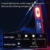 Led Keychain Flashlight Usb-C Rechargeable 600Lm Portable Mini Torch Light Pocket Lantern Flood Work Light With Magnet