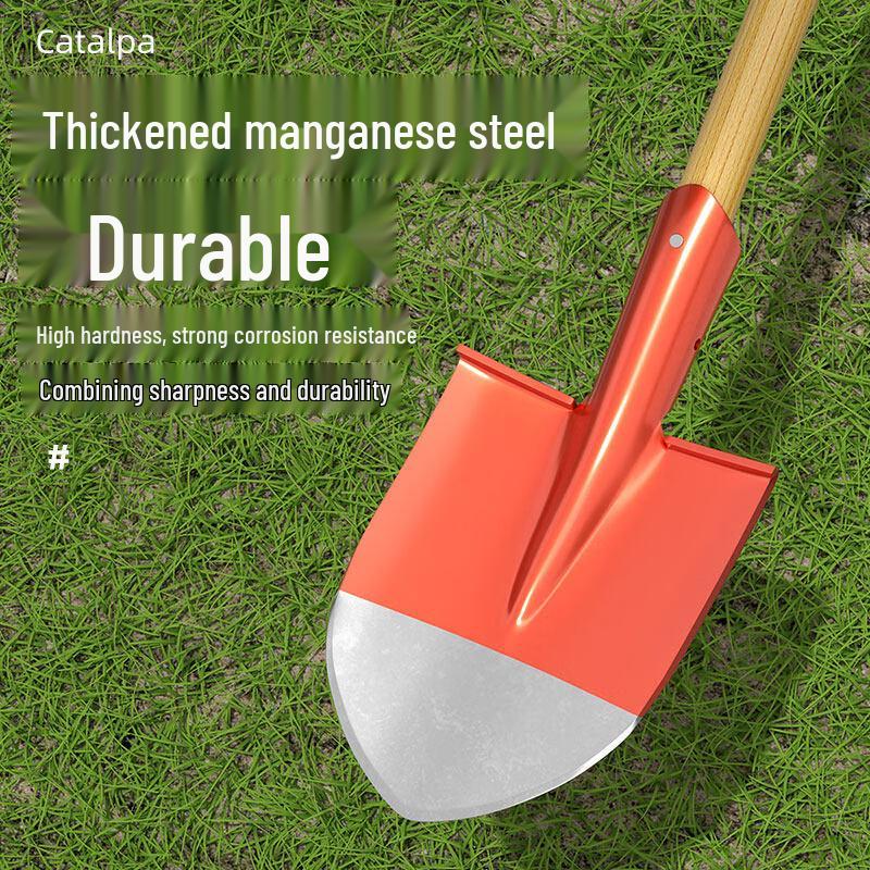 Tiemuyun Heavy-Duty Manganese Steel Multi-Purpose Shovel