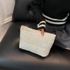 Women Cosmetic Bag Padded Quilted Makeup Storage Bag Large Capacity Makeup Organizer Bags Solid Color Travel Cosmetic Bags