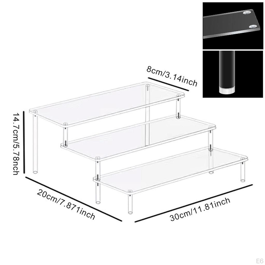 Acrylic Display Stand for Cupcake And Dessert Arrangement