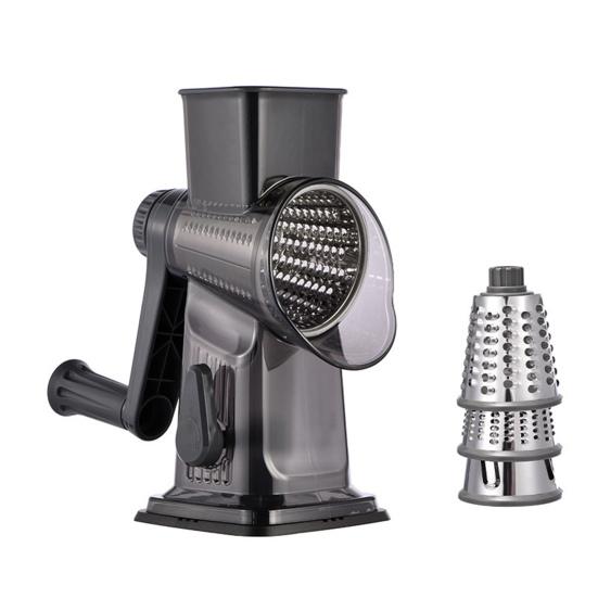 Handheld Roller Vegetable Slicer Shredder Stainless Steel Blades Food Processor Multi-Function Kitchen Gadget