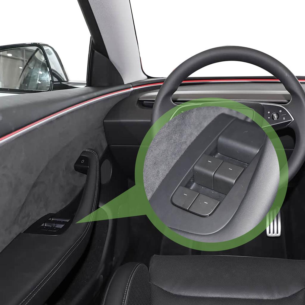 Car Window Regulator Switch Matte Black Driving Lift Switch 1081037-02-G 1081037-02-F For Tesla For Tesla Model 3 Y 2020-2024