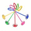 1Pc Children Flashing Jump Ring Active Bouncing Ball Foldable Flashing Bouncing Ball Suitable for Children or Adults Skill Game