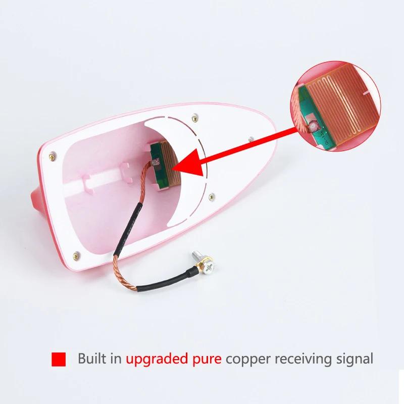 New For BMW M Performance F20 F40 F22 F30 E90 F32 F06 F07 F46 E60 M5 Car Top Signal Aerials Shark Fin Antenna Decoration Ac