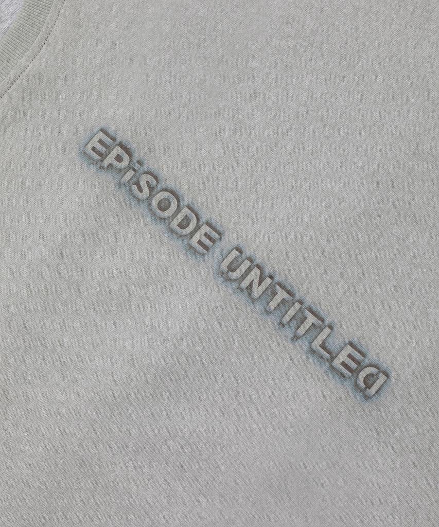 EPISODE UNTITLED Printing Patch Pigment Long Sleeves_Sand