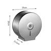 Modern Design Large Roll Stainless Steel Paper Towel Dispenser Multiple Colors for Hotel Bathroom Use