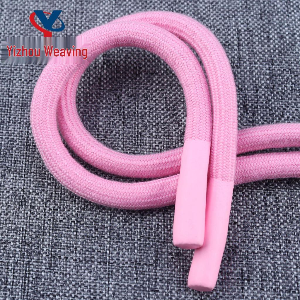 20-Color 8MM Resin Tip Drawstring for Hoodies & Sports Pants - Polyester Cotton Blend