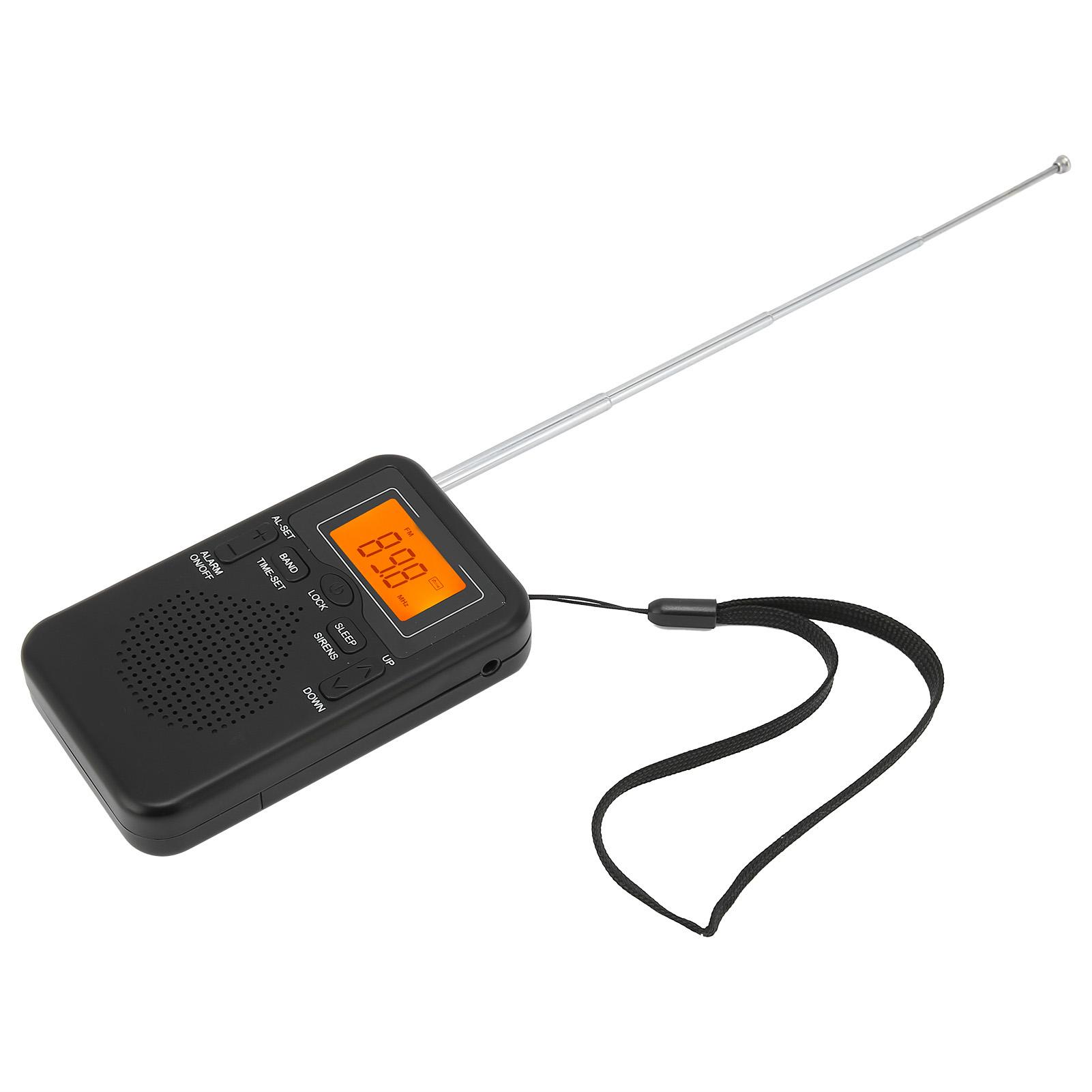 

Портативный карманный радиоприемник цифровой AM FM радиоприемник с дальним приемом самый долговечный