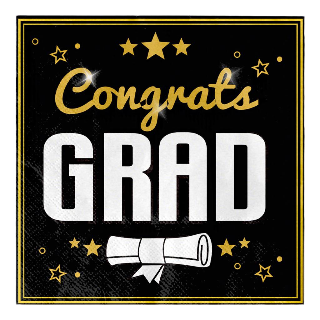 Graduation Themed Tableware For Student School Parties, Disposable Tablecloths, Paper Plates, And Tissue Sets.