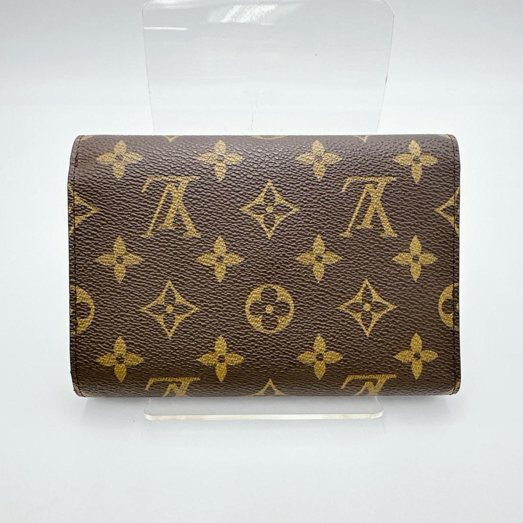 LOUIS VUITTON Monogram Porto Tresor Etuis Tri-fold wallet Monogram canvas M61202 Used