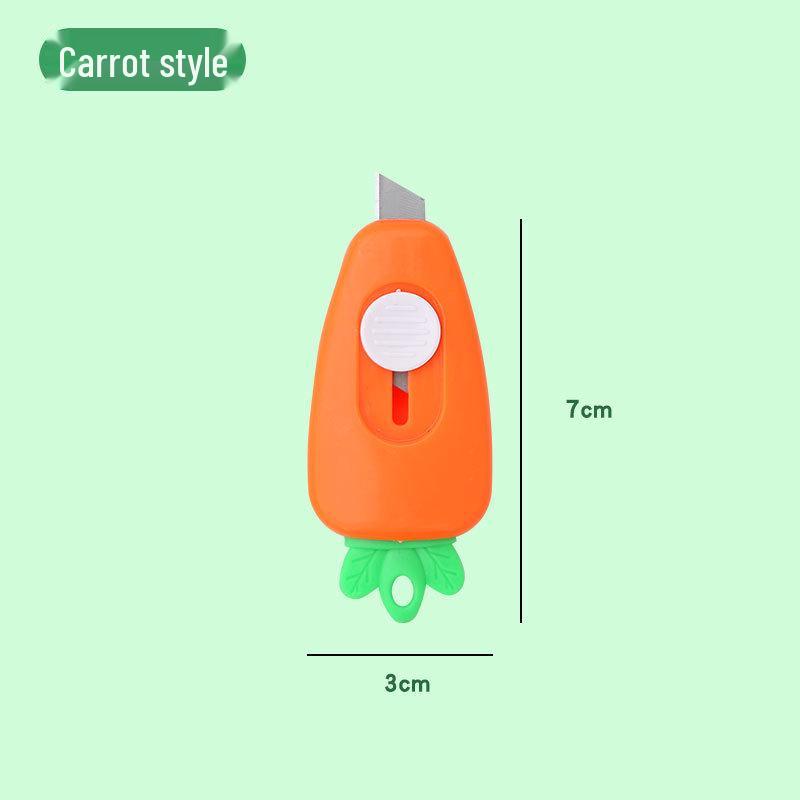 Compact Box Cutter: Mini Utility Knife for Students, Portable Letter Opener for Express Delivery and Office Paper Cutting