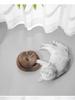 Langlebige Akkordeon-Kratzbaum-Bett für Katzen - Selbstunterhaltung aus Wellpappe zur Dekompression und zum Spielen