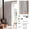 Elegant Double-Sided Cotton Linen Light-Blocking Curtains with Retro Design and Multiple Specifications