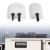 Universal RVs Roof Solar Panel Junction Box Housing Cable Entry Gland Plastic Mounting Bracket For Outdoor Travel