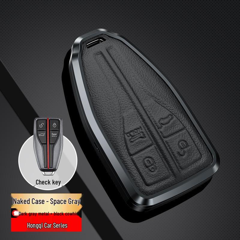Premium Key Case for Hongqi HS5, HS7, H9, H5 Models